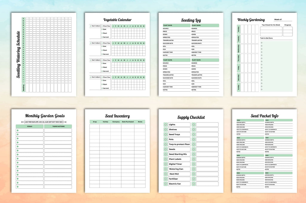 Seed Starting Planner Guide