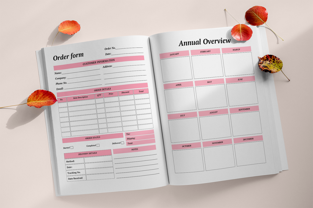 Handmade Tumbler Sales Planner