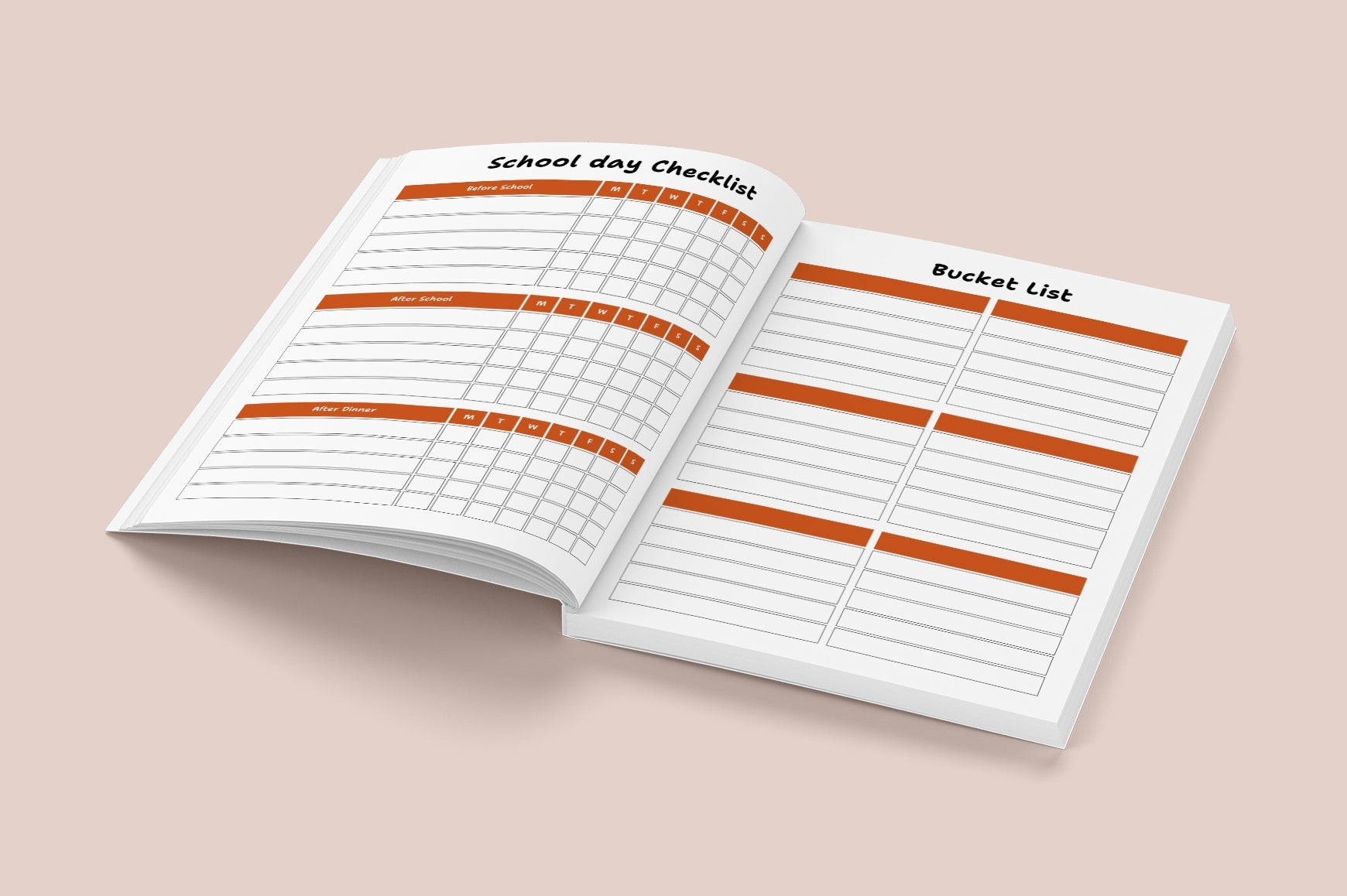 ADHD Skills Workbook for Kids with printable executive functioning activities