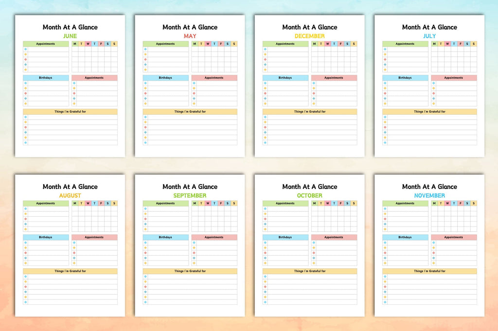 ADHD Planner for Kids printable PDF for children