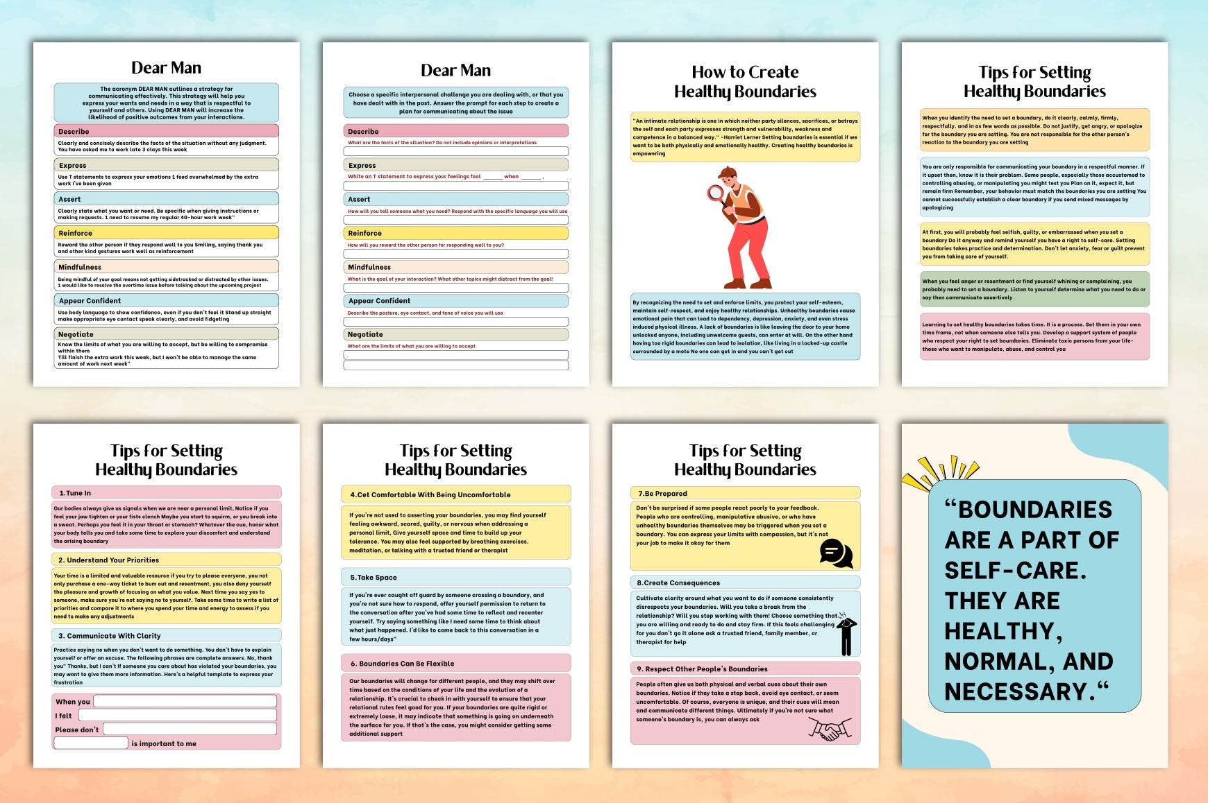 Boundaries Workbook
