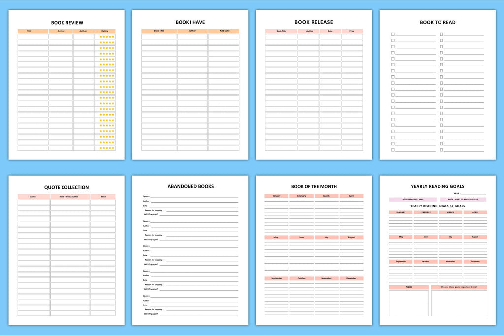 Reading Planner Guide