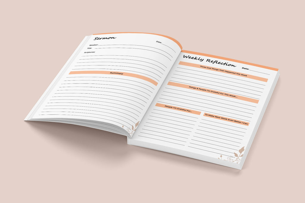 Bible Devotion Reflection Journal