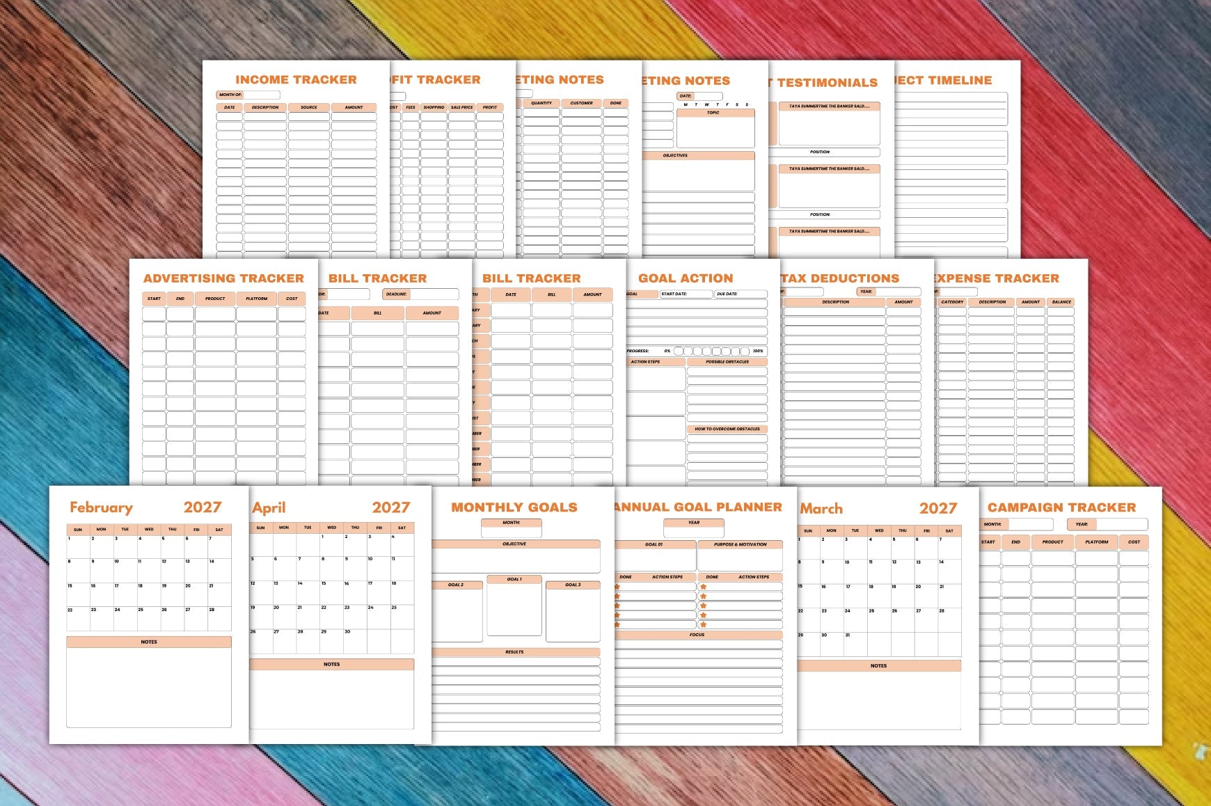 Solopreneur Freelancer Planner