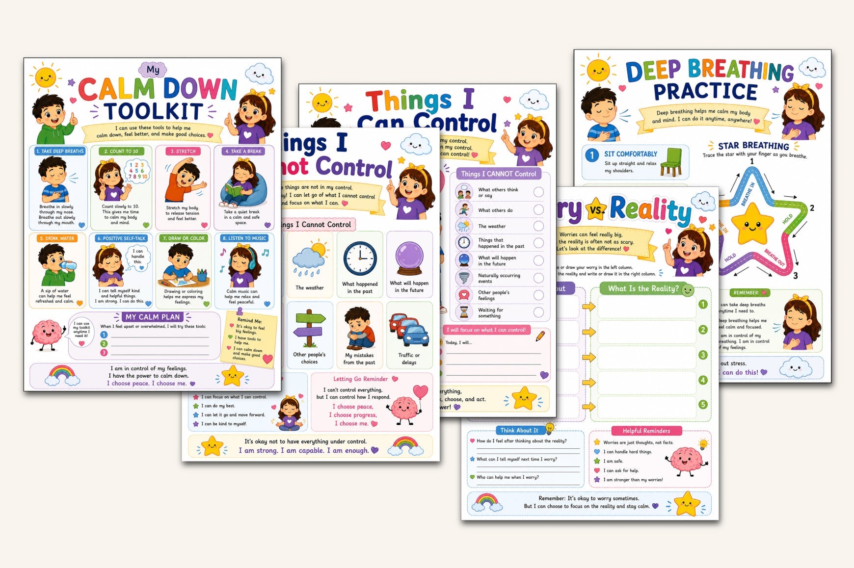 Resilience For Kids Workbook