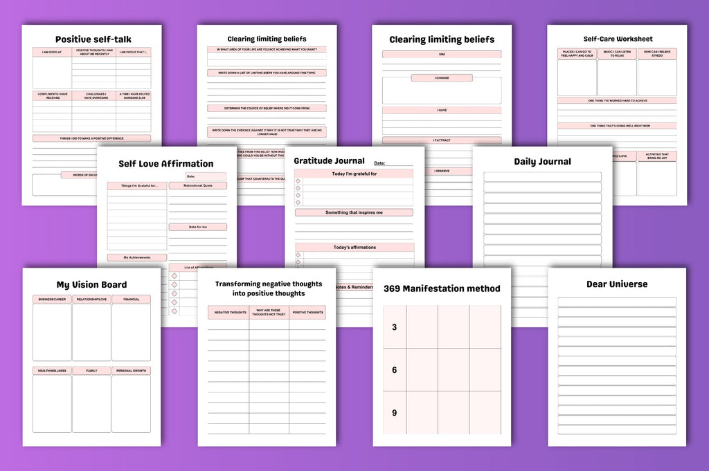 Manifestation Journal for Personal Growth