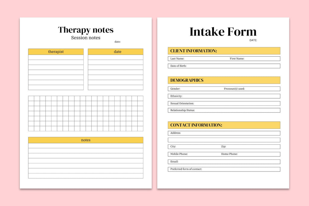 Therapist Planner