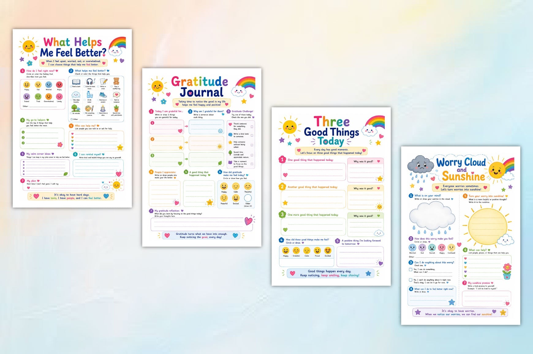 Kids Emotional Recovery Activity Book