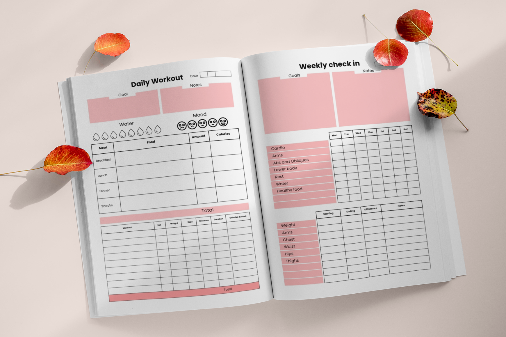 Strength Conditioning Workout Journal