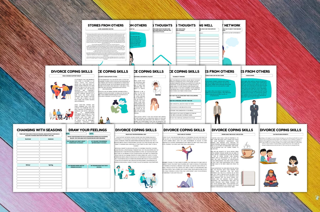 Coping With Divorce: Adult Planner