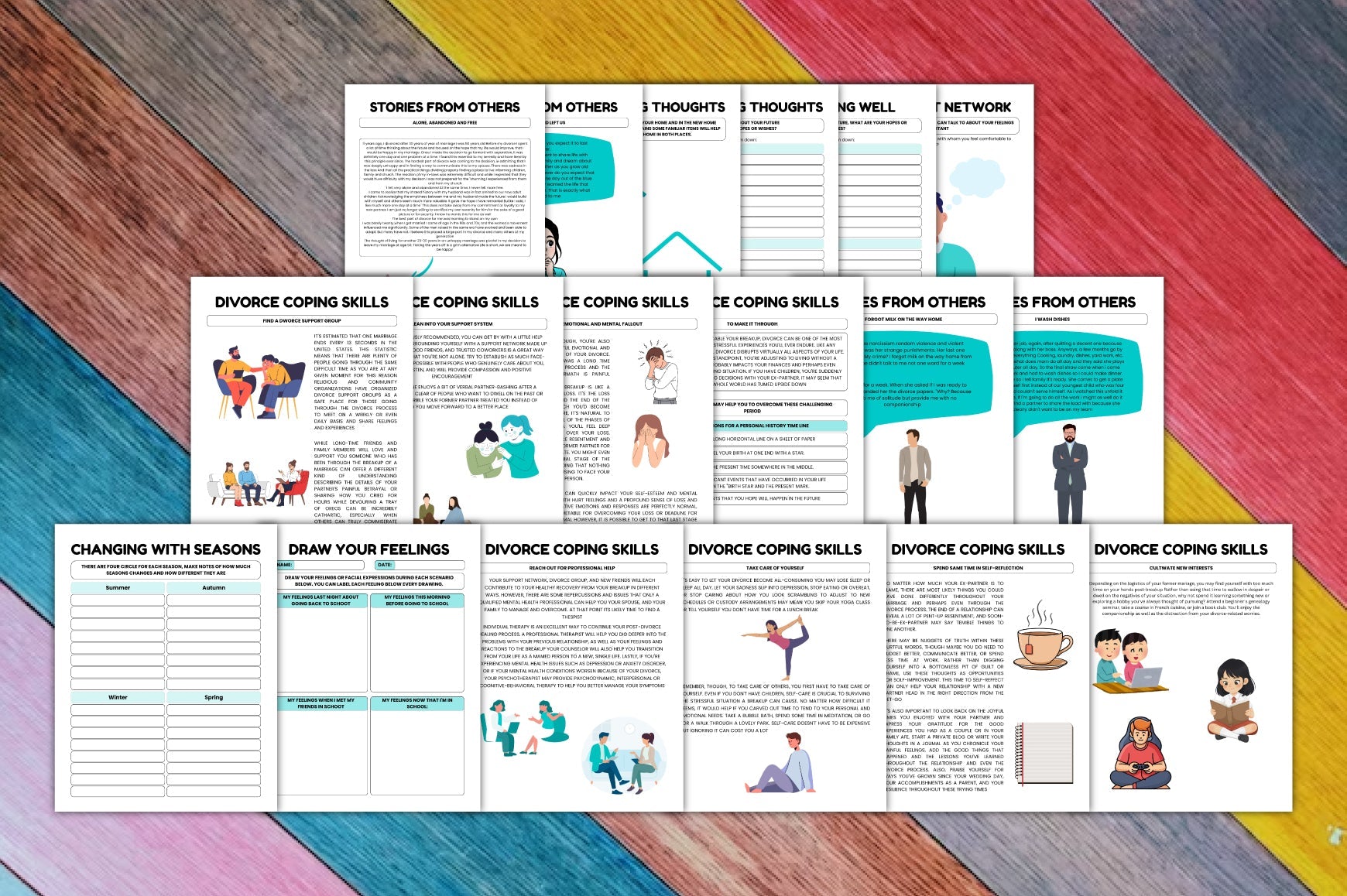 Coping With Divorce: Adult Planner