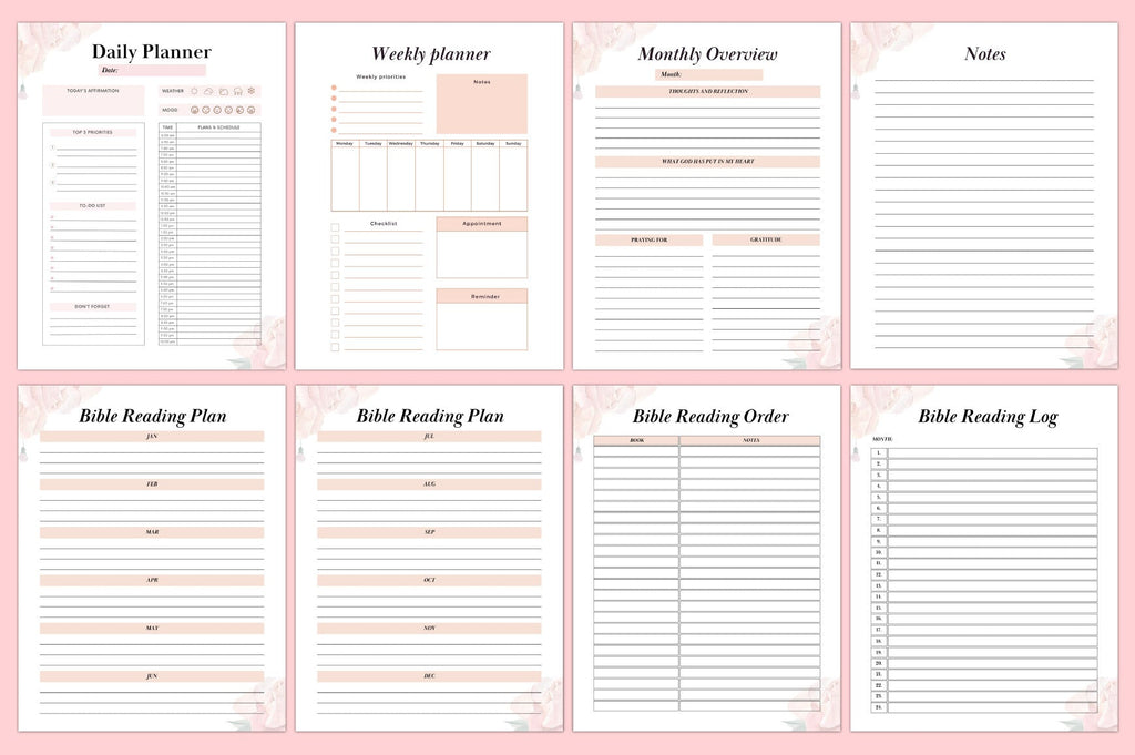 Faith Planner