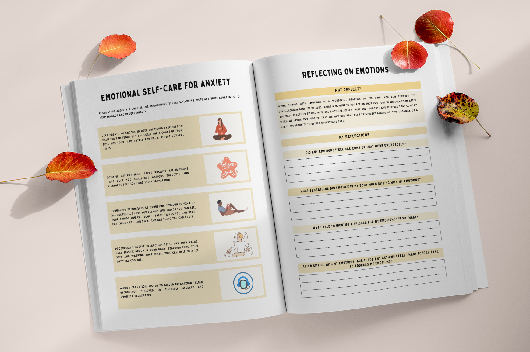 Daily Emotional Balance & Self-Control Journal