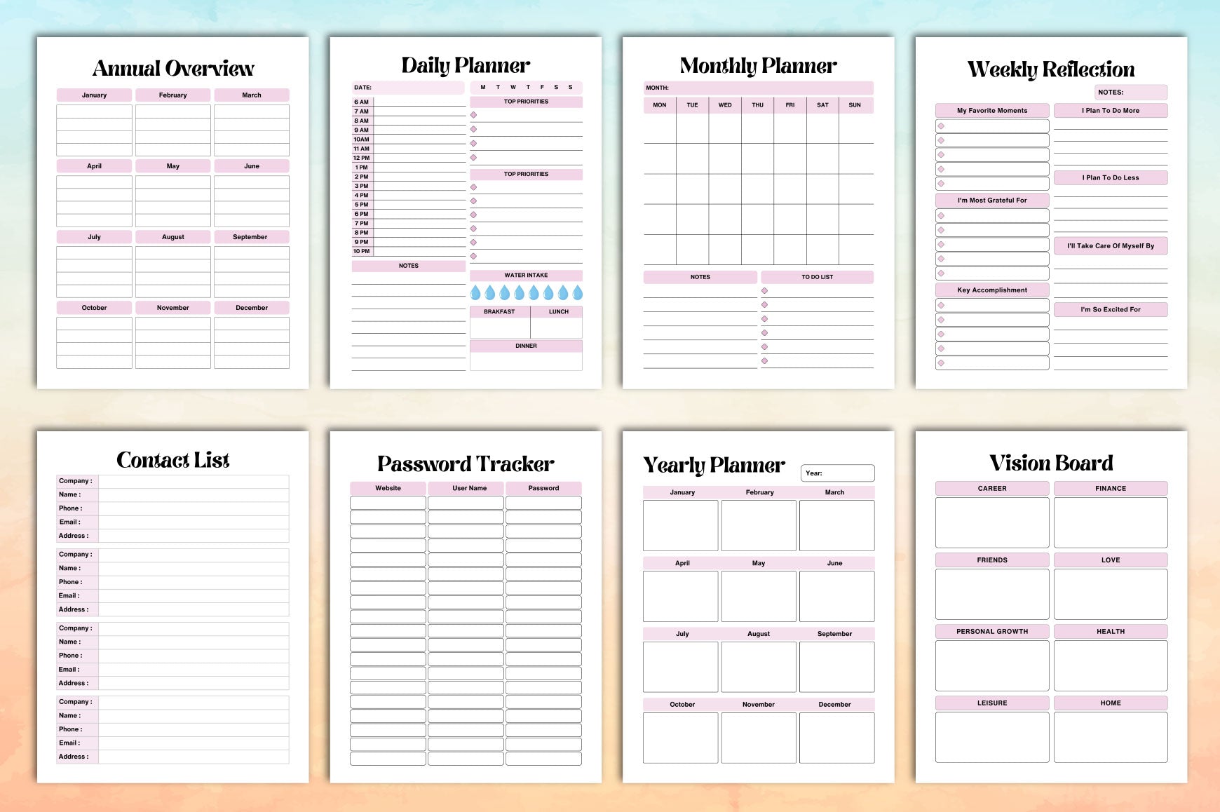2026 Planner