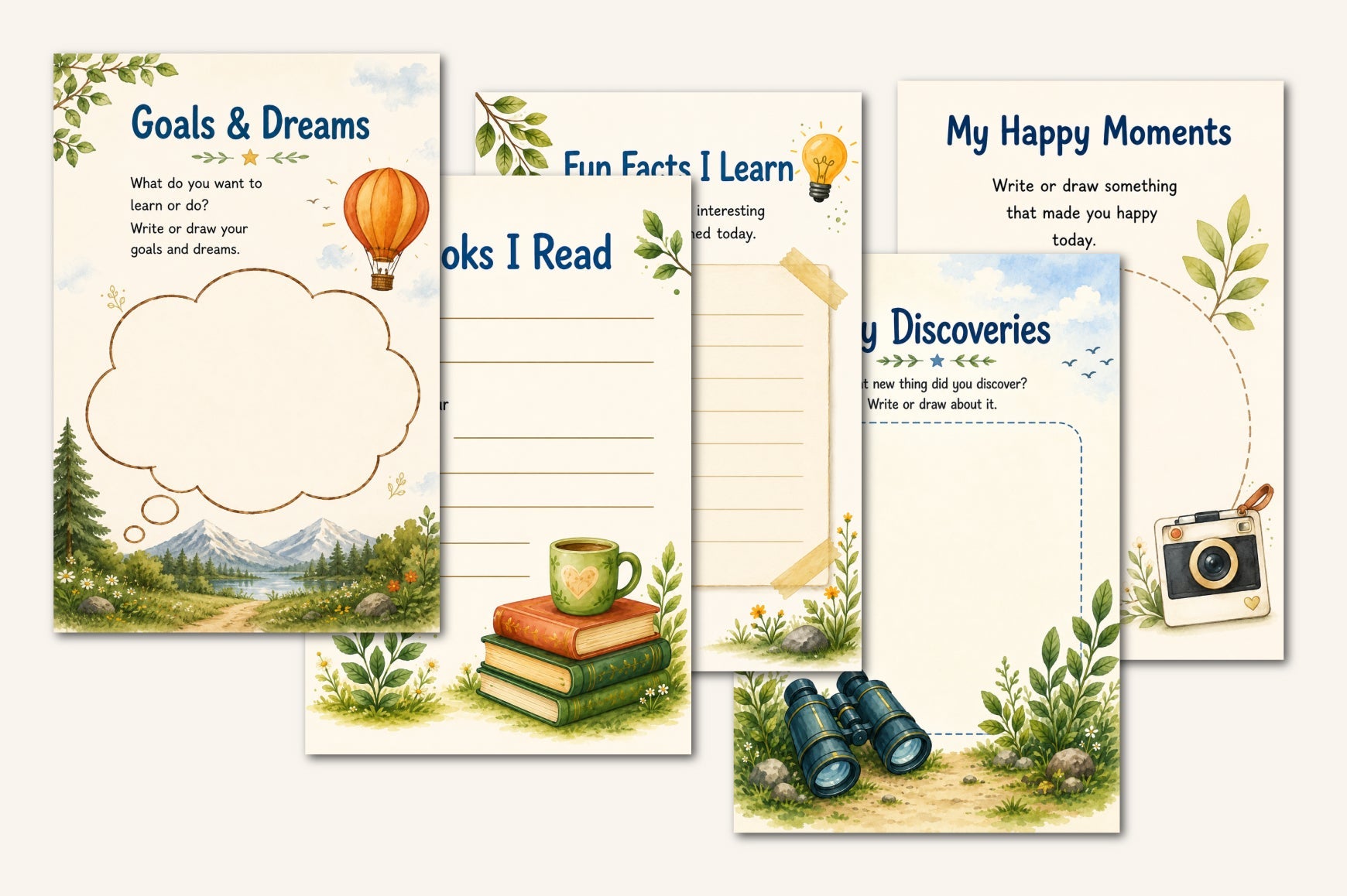 Little Explorer Discovery Journal
