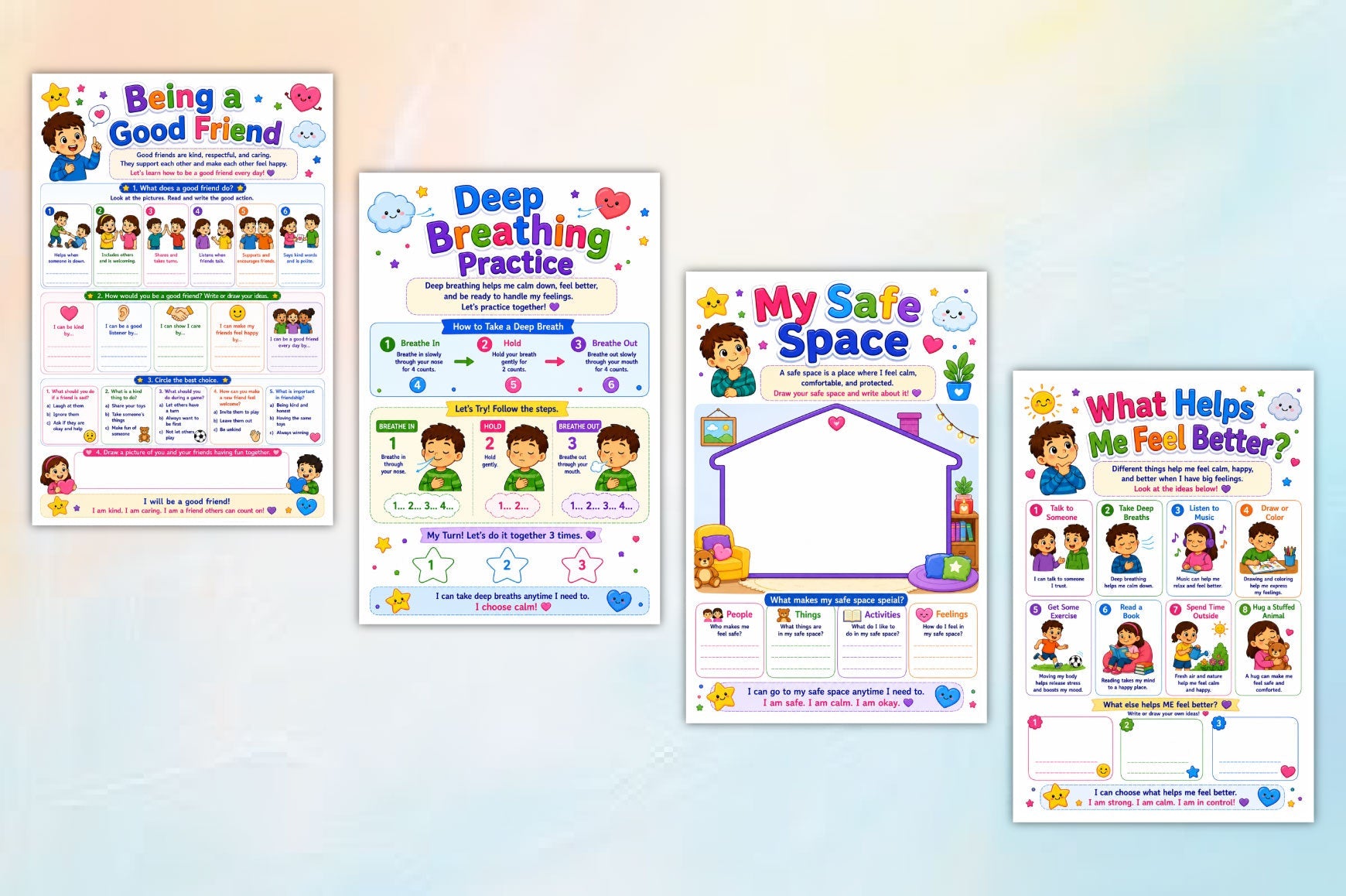 Kids Emotional Learning Workbook