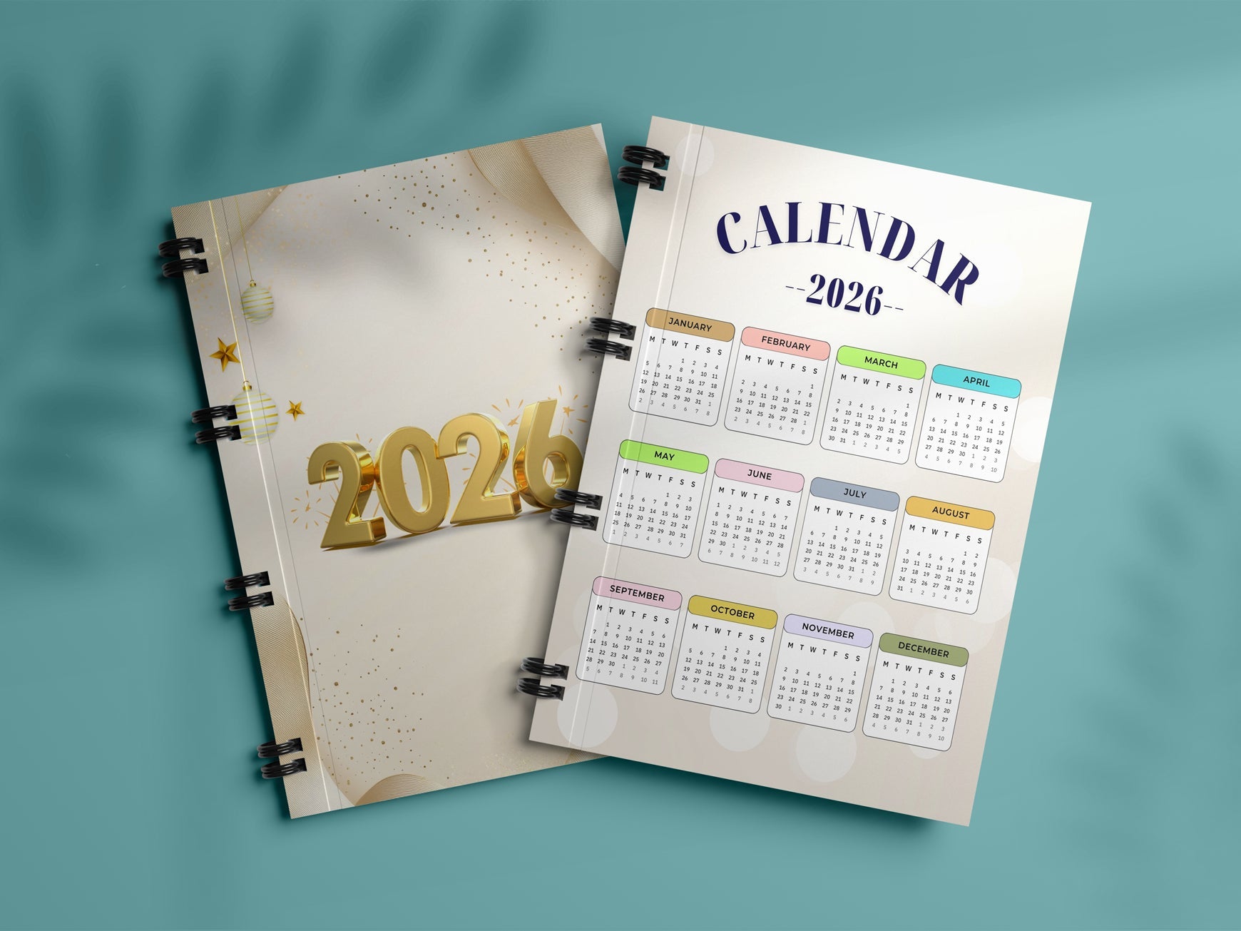 Yearly Monthly Planner
