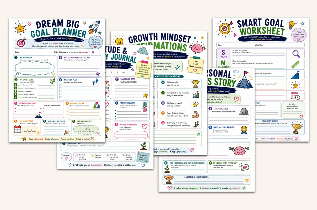 Growth Mindset For Teens Workbook