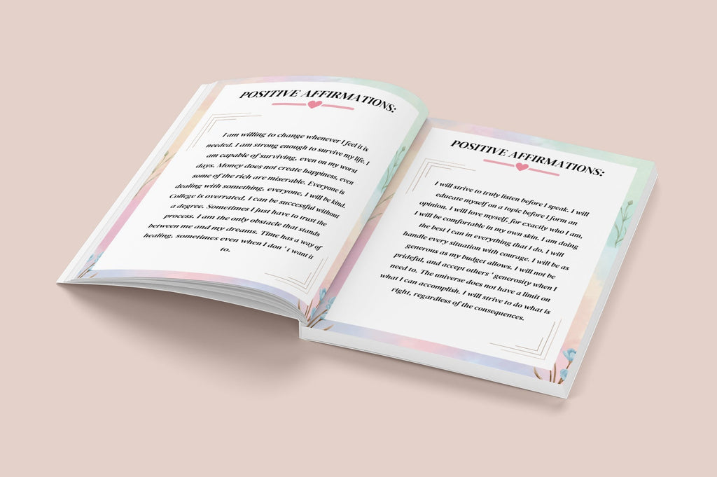 Empowering Affirmations for Women Planner
