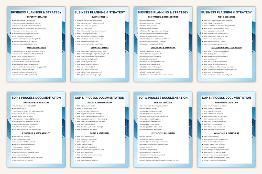 Business Workflow Prompts