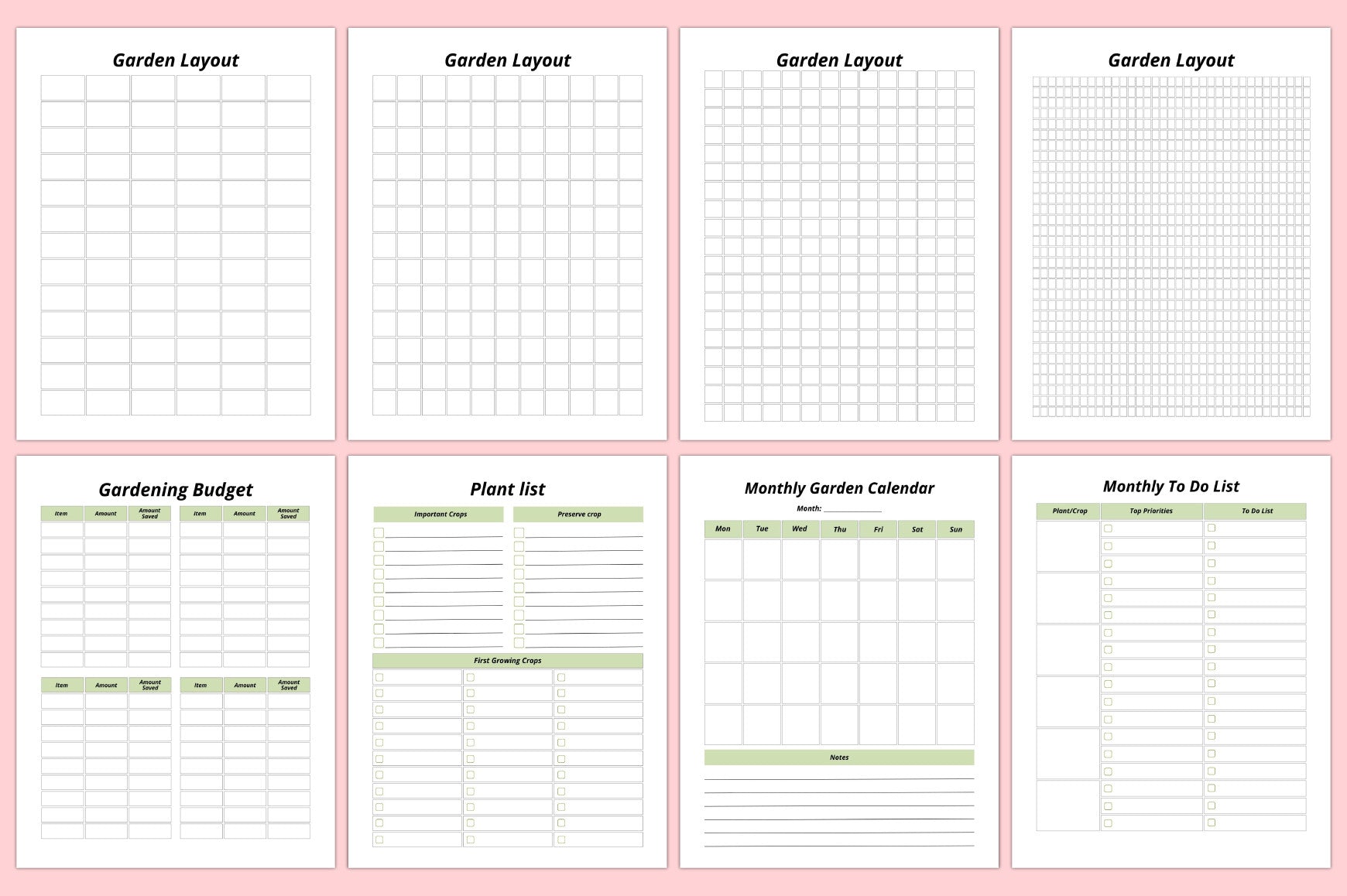 Home Plant Care Planner