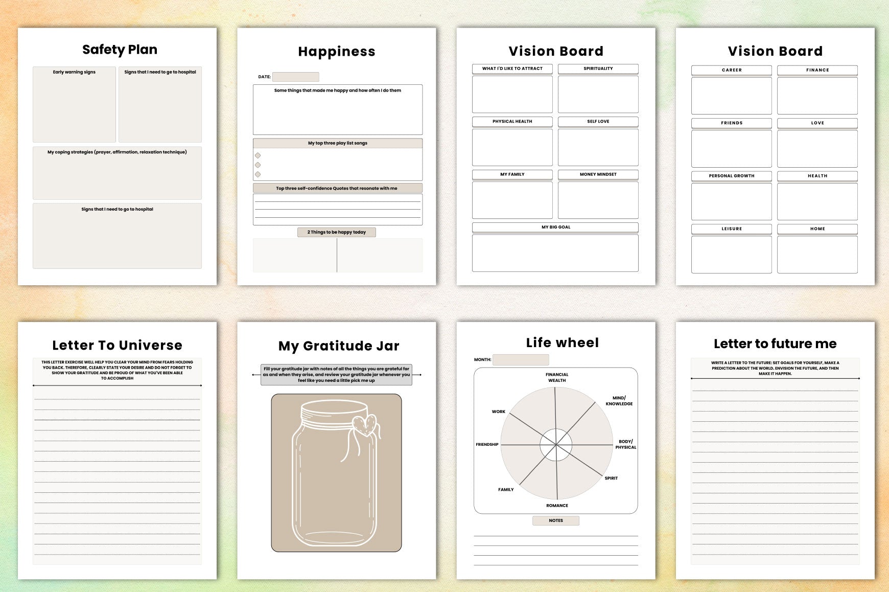 Vision Board Planner