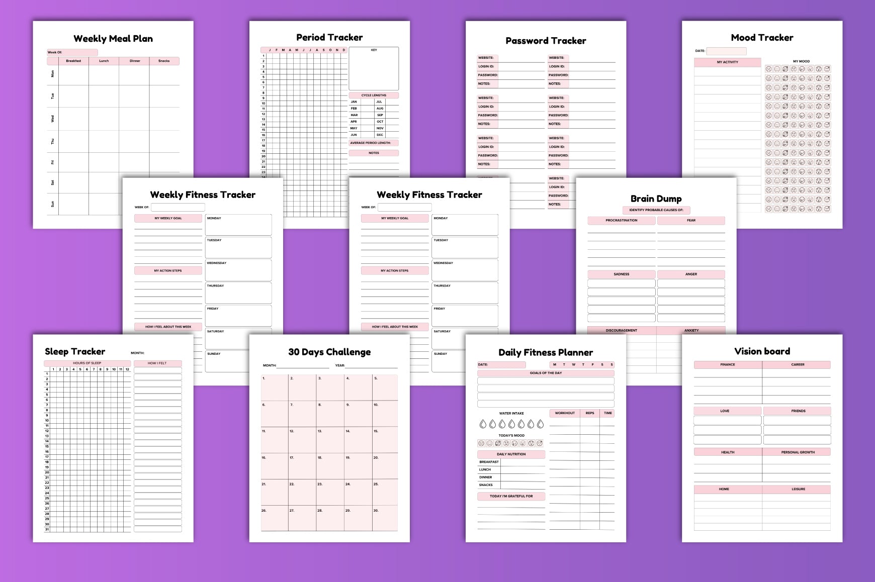 Witchy ADHD Planner