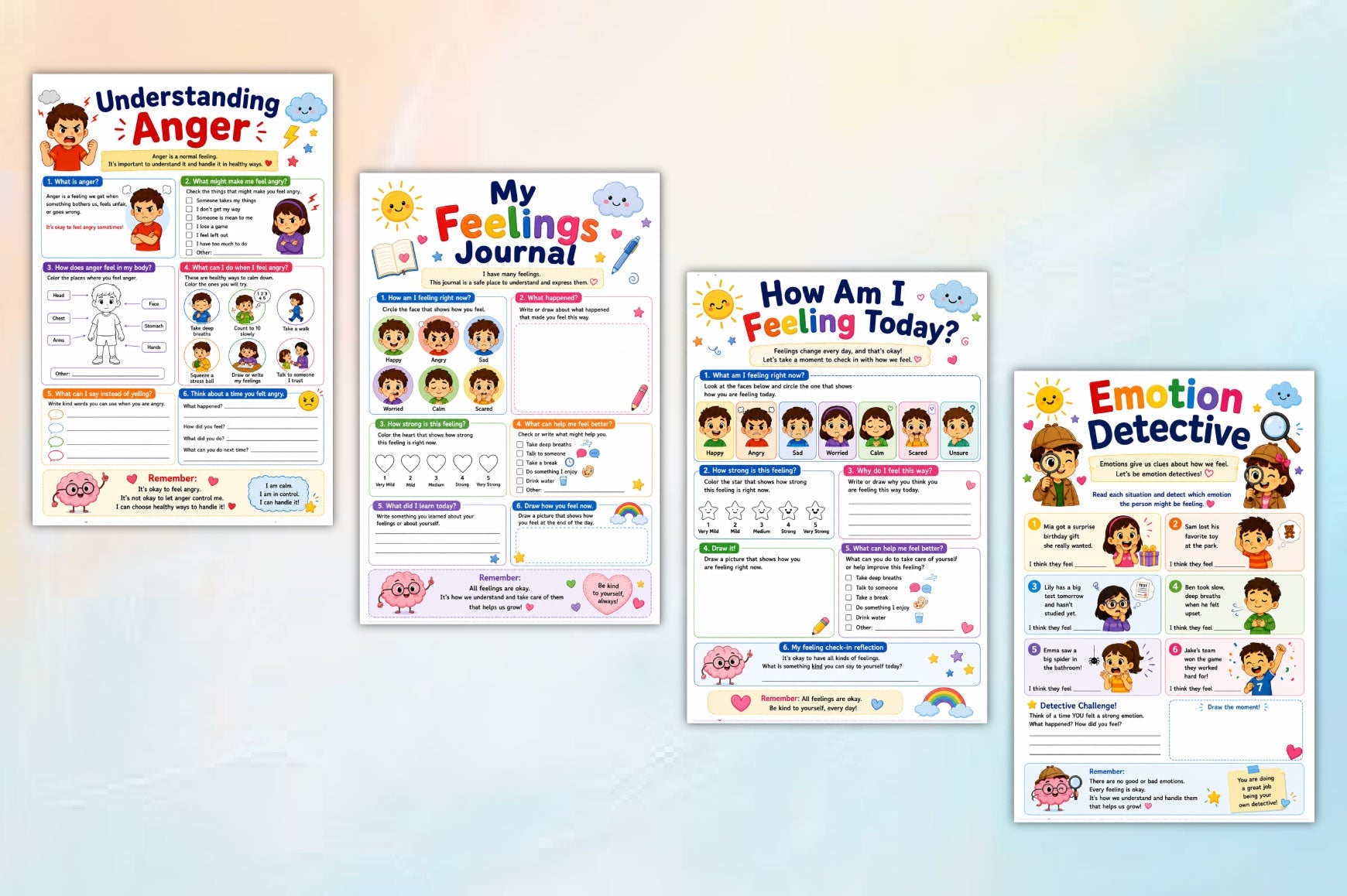 Kids Emotional Balance Workbook