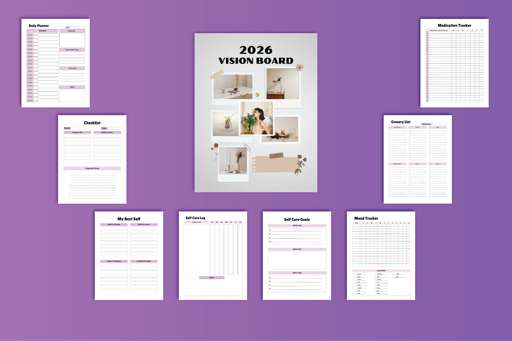 Vision Board Planner