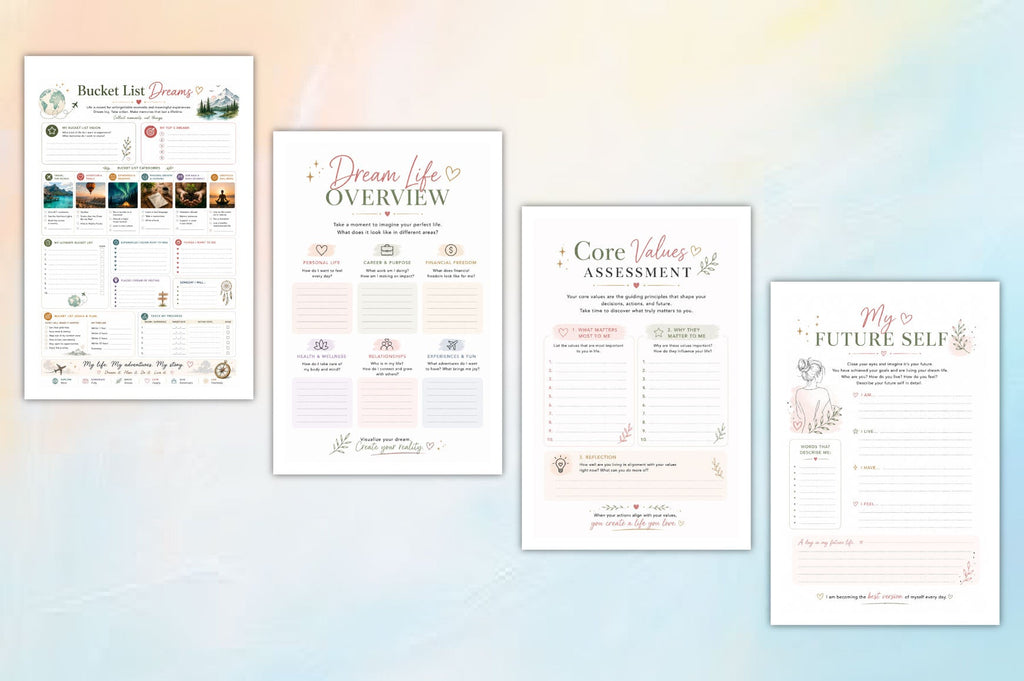 Personal Vision Board Planner