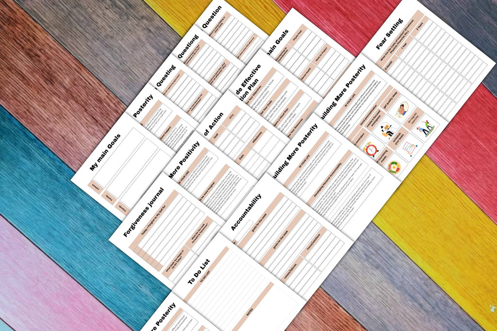 Positivity Planner for Daily Inspiration