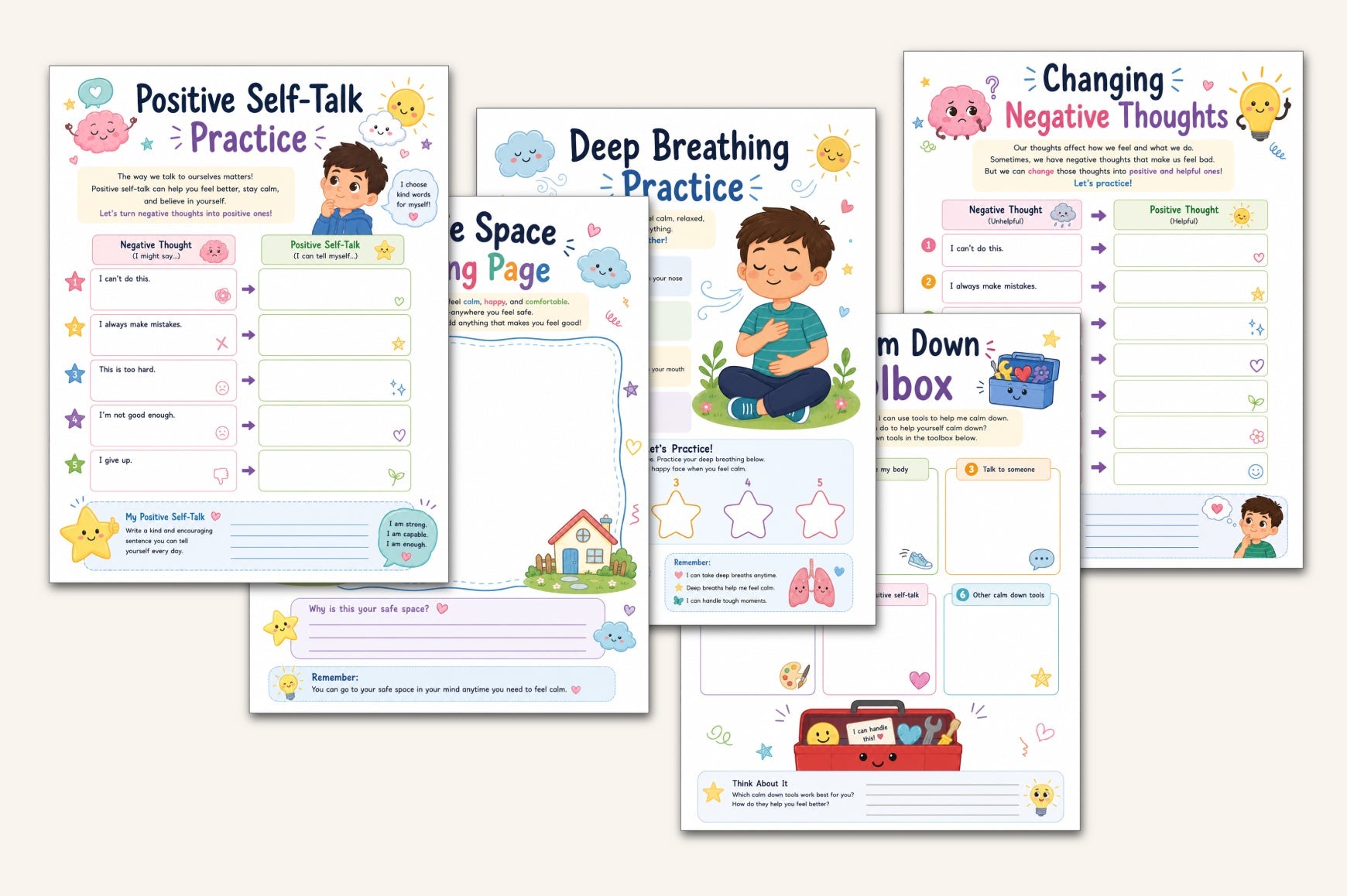 Emotional Intelligence For Kids Workbook