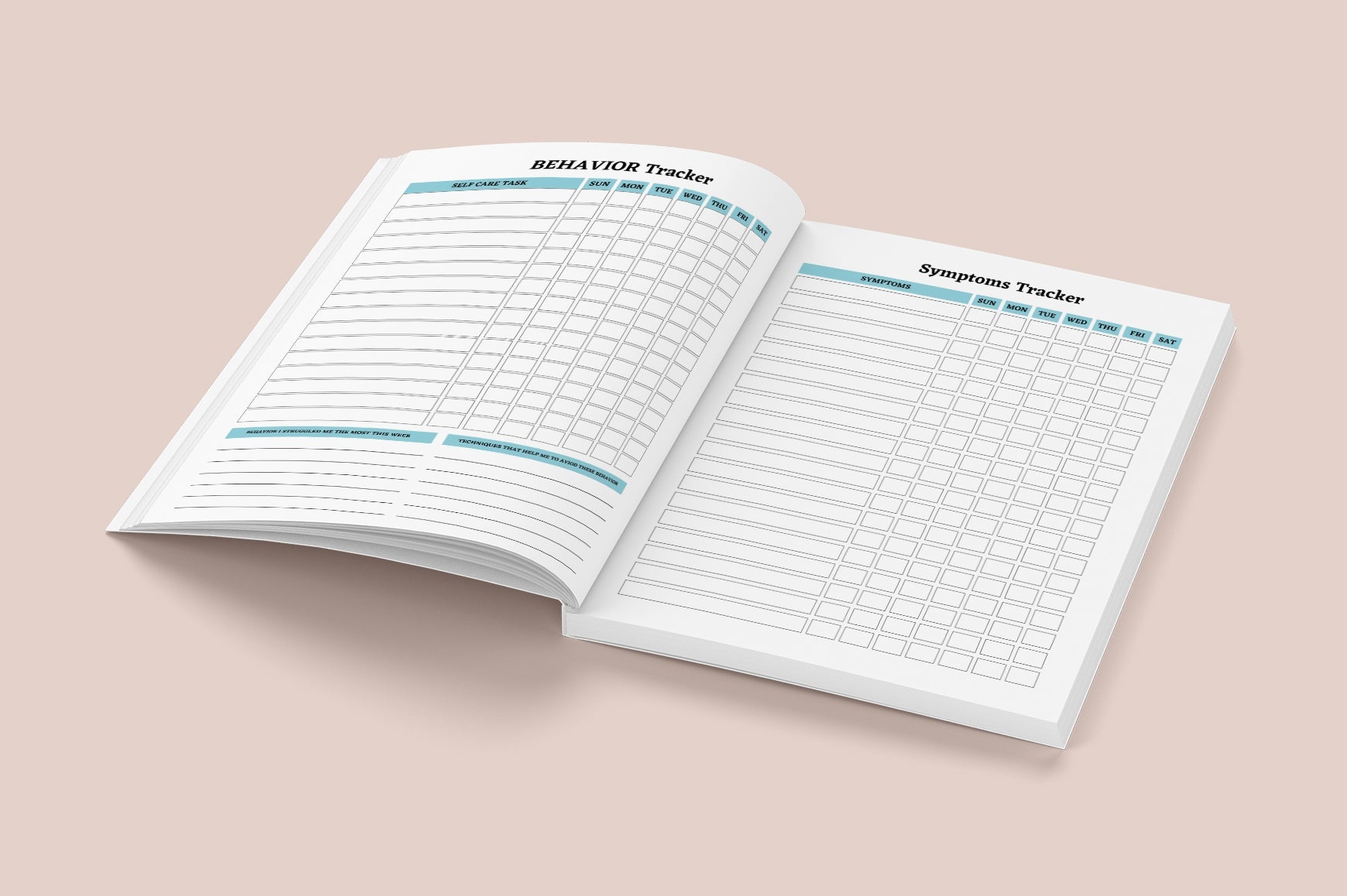 Depression Healing Therapy Journal