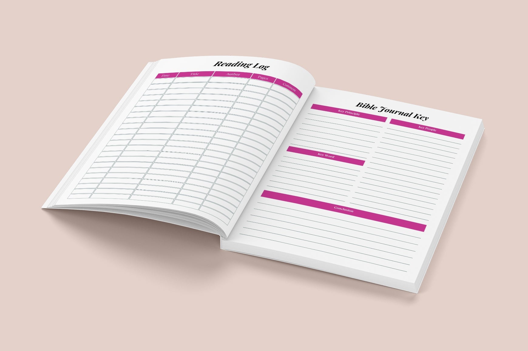Bible Study Reflection Journal