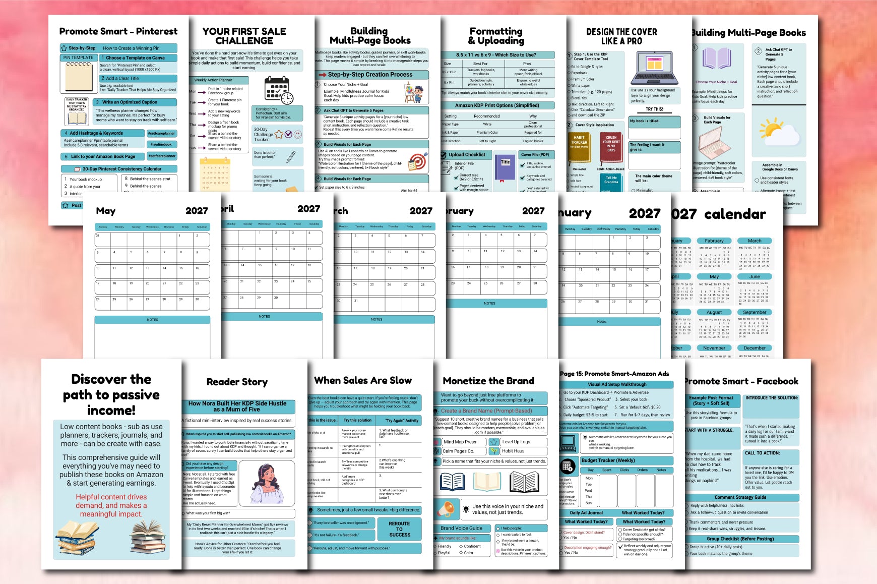 Earn Passive Income by Selling Planners