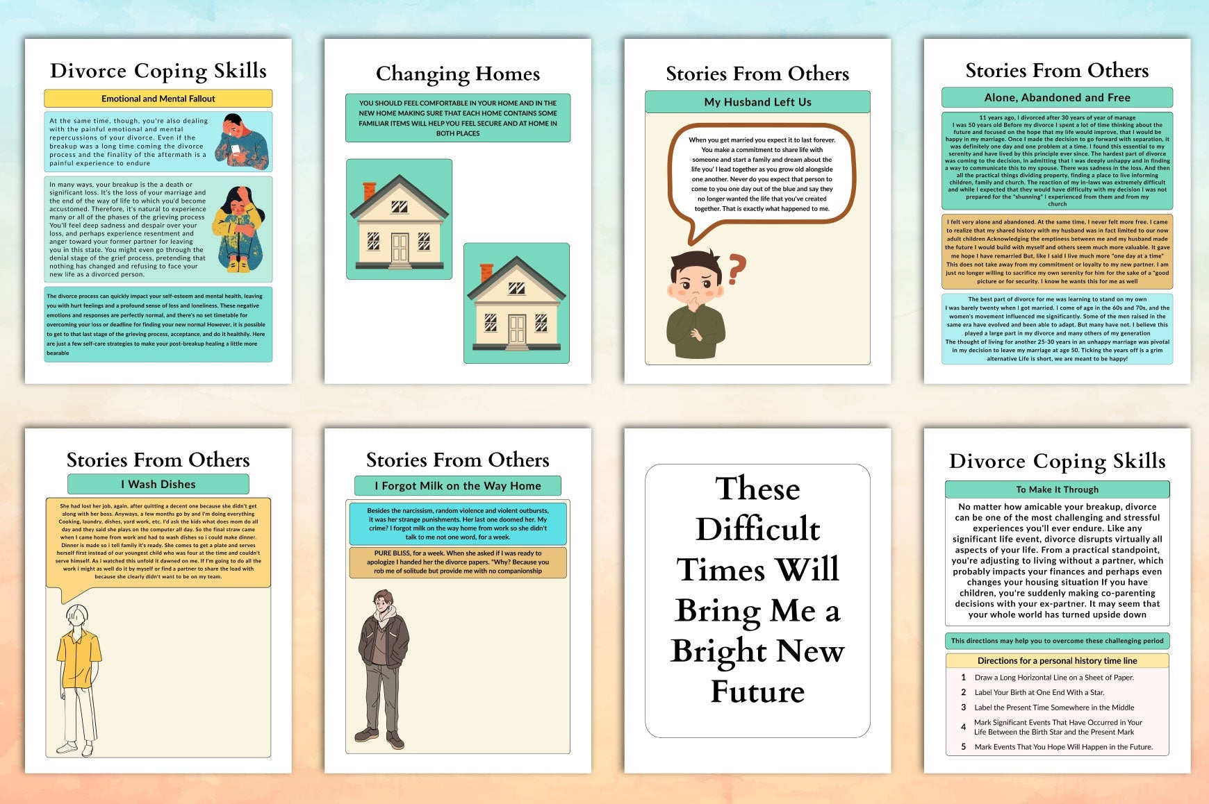 Coping With Divorce: Adult Planner