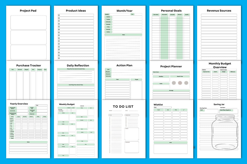 Side Hustle Planner