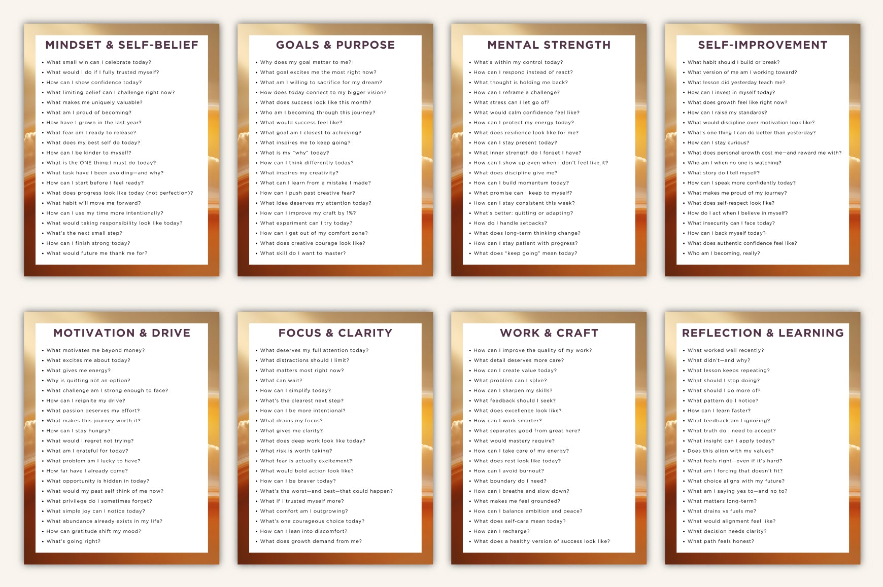 Motivation Boost Vault Prompts