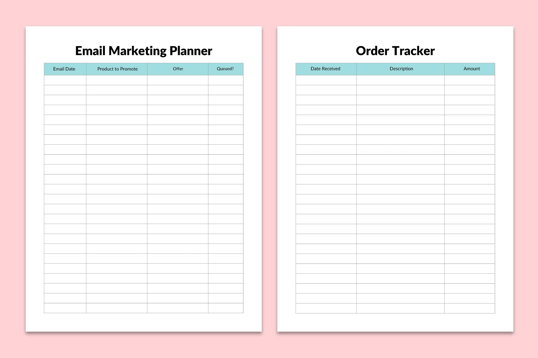 Online Shop Planner