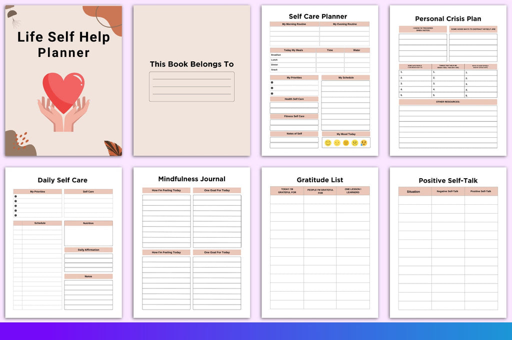 Life Self-Help Planner