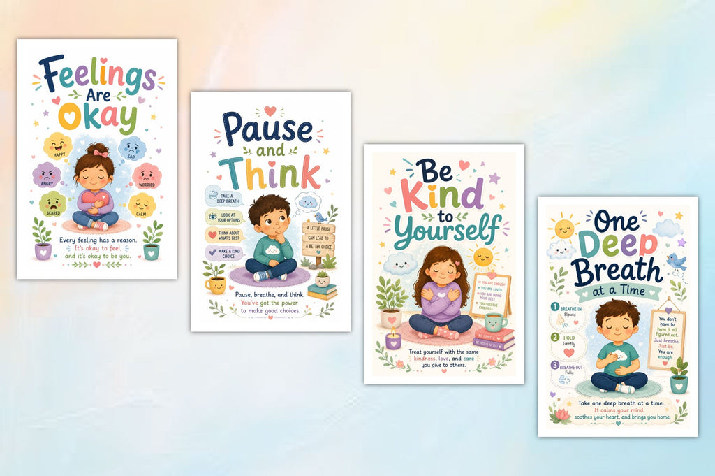 Mindful Calming Posters For Kids