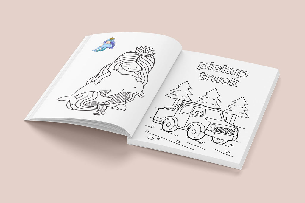 Fun Coloring Activity for Kids Planner