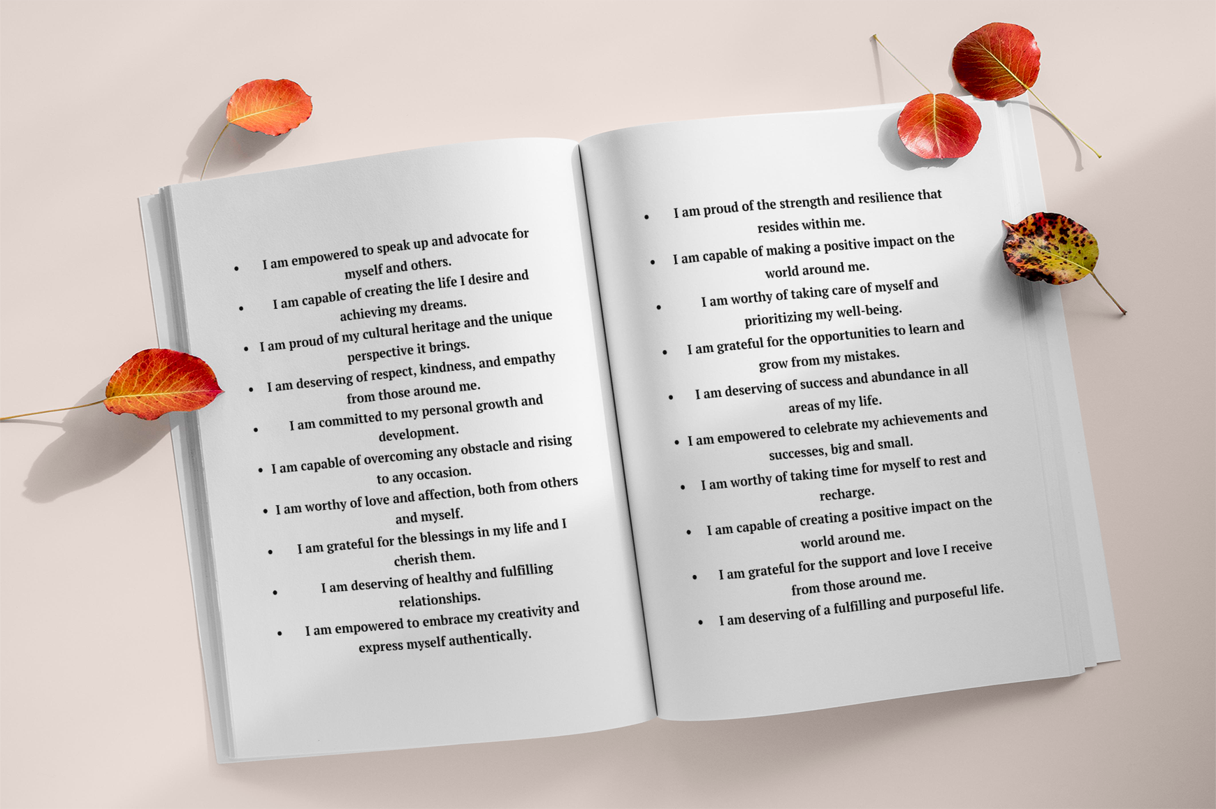 Healing Confidence Journal for Black Women