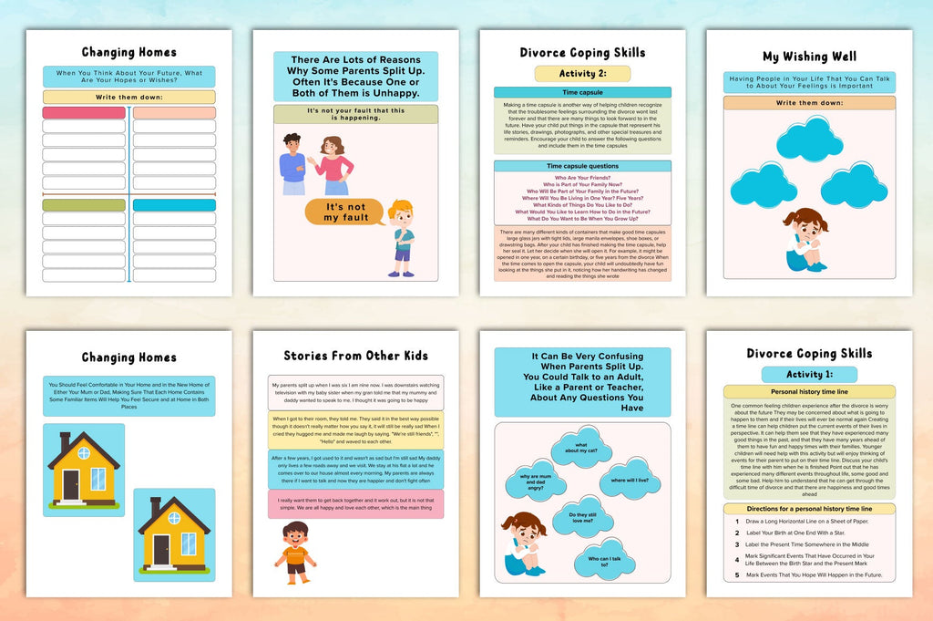 Coping With Divorce: Kids Planner