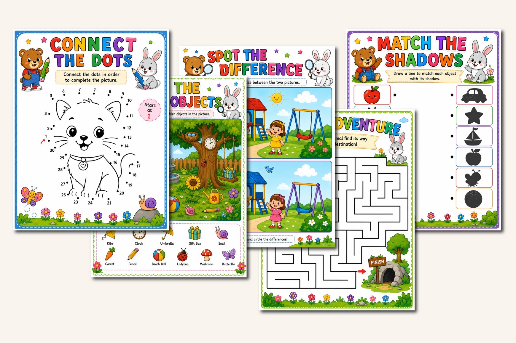 Busy For Little Minds Book