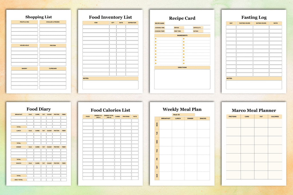 My Food Planner