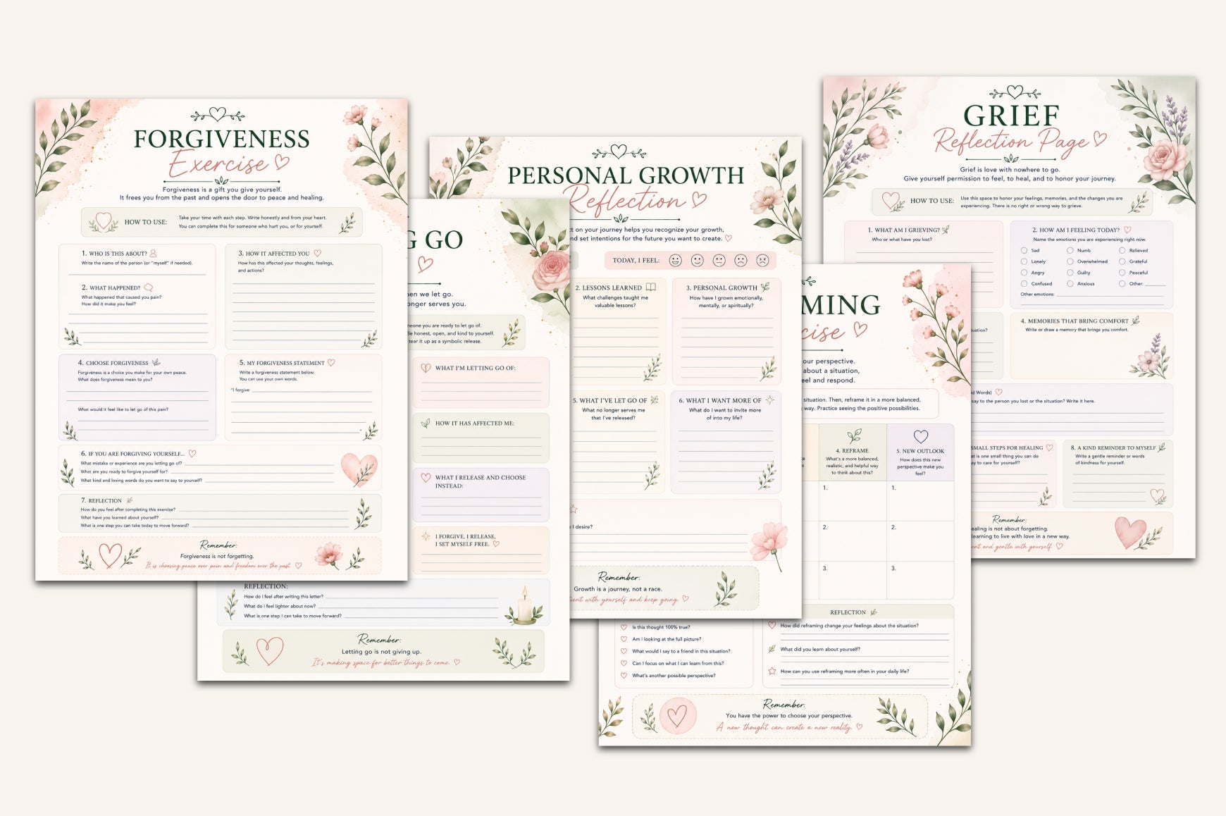 Emotional Healing Workbook