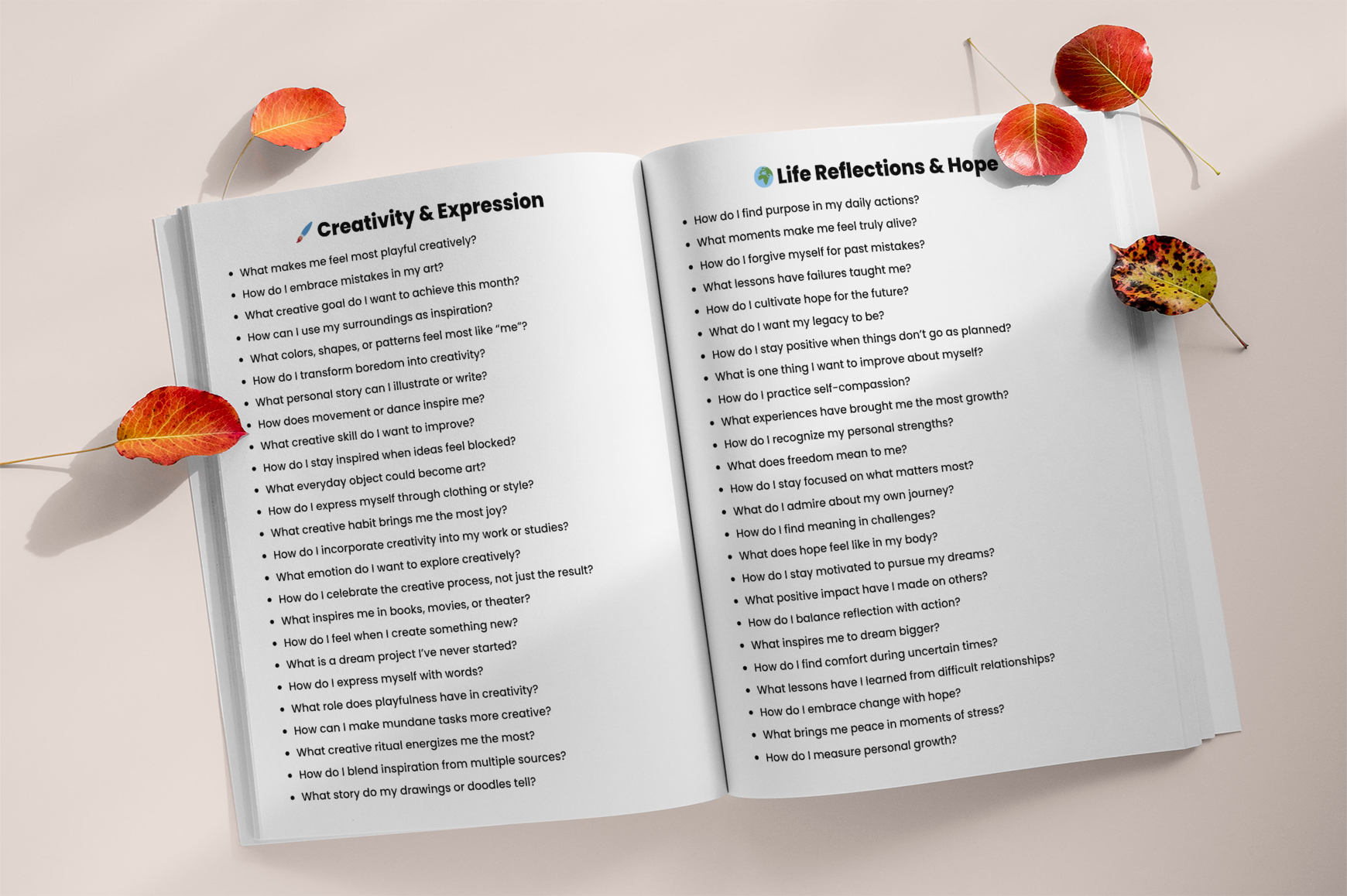 Emotional Health Reflection Prompts