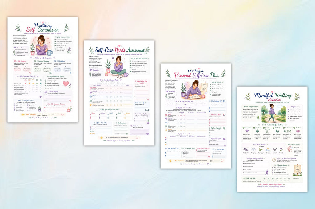 Body Mindfulness And Self Care Workbook