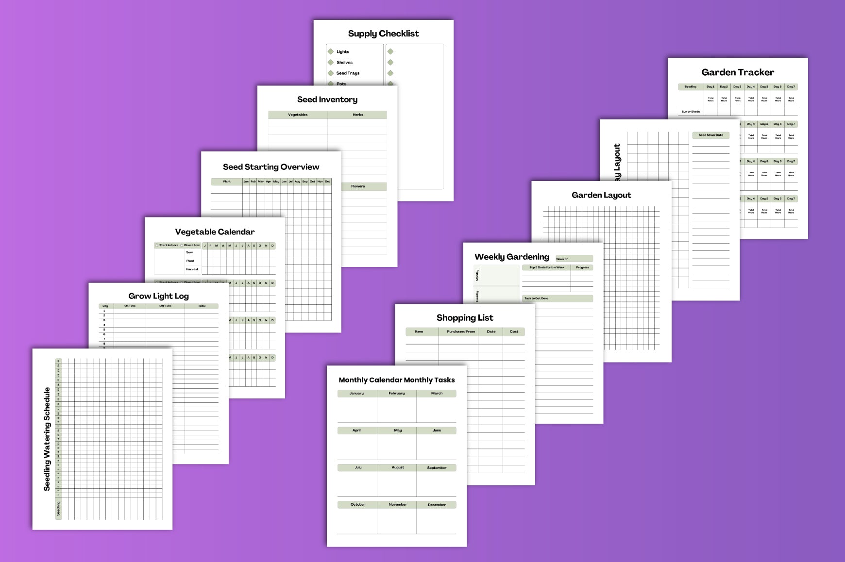 Seed Starting Planner Guide